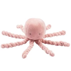 Peluche Pieuvre - Rose - 23 cm