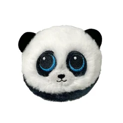 Peluche rebondissante Beanie Bouncers Checkers le panda