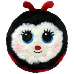 Peluche rebondissante Beanie Bouncers Buggie la coccinelle