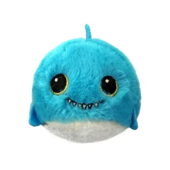Peluche rebondissante Beanie Bouncers Fins le requin bleu