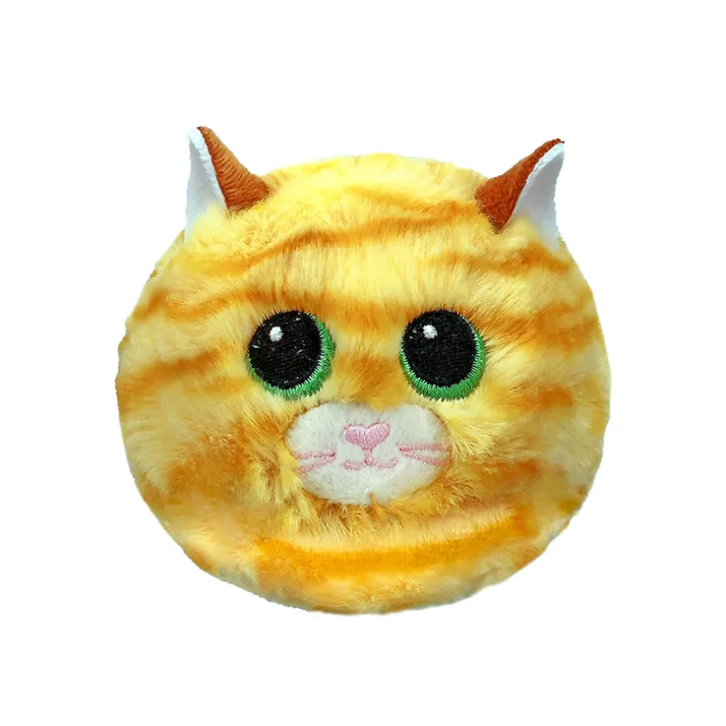 Peluche rebondissante Beanie Bouncers Purry le chat rayé