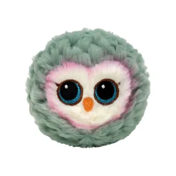 Peluche rebondissante Beanie Bouncers Feathers la chouette