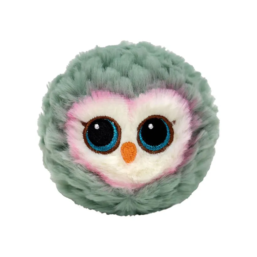 Peluche rebondissante Beanie Bouncers Feathers la chouette