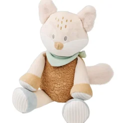 Peluche Renard Flo - Vert Menthe - 32 cm