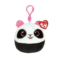 Peluche Squish a Boo's clip - Bamboo le panda