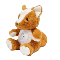 Peluche veilleuse avec projecteur Gaspard le renard