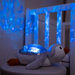 Peluche veilleuse Tranquil Penguin rechargeable