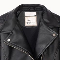 Perfecto esprit biker en simili cuir pour fille