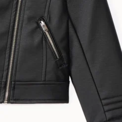 Perfecto esprit biker en simili cuir pour fille