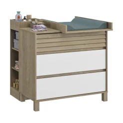Petite bibliothèque en bois Achille - Chêne Blond