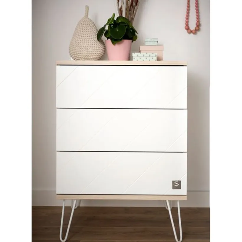 Petite commode 3 tiroirs Happy