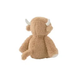 Petite peluche 25cm Fluffy la vache beige