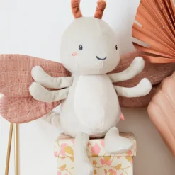 Petite peluche libellule en veloudoux Louli
