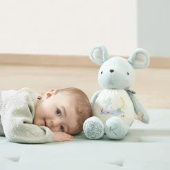 Petite peluche sonore Souris verte