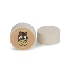 Petit galet de bain effervescent cheval parfum mangue