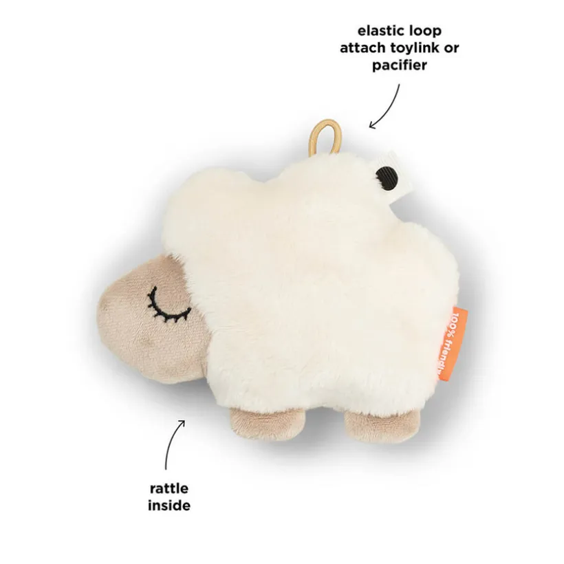 Petit Hochet sensoriel Sheepy Sable