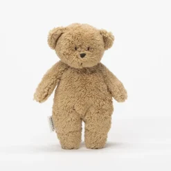 Petit Ours sensoriel Bio Capuccino 19cm