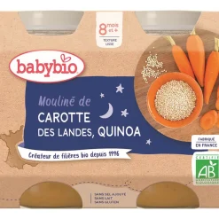 Petits Pots de Carotte et Quinoa 2x200g