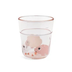 Petit verre Tiny Farm rose