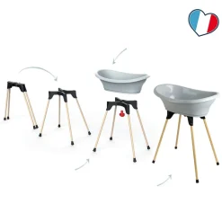 Pied de baignoire Vasco pliable et anti-dérapants