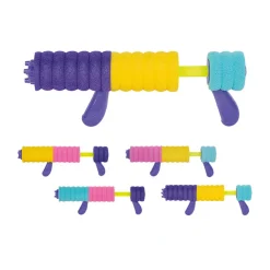 Pistolet à eau en mousse avec pompe (coloris aléatoires)