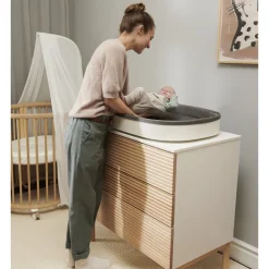 Plan et matelas à langer Sleepi Blanc
