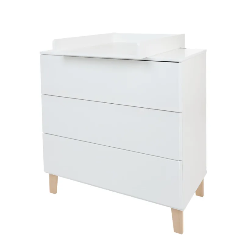 Plan à langer blanc pour commode Noah/Charlie/Mae
