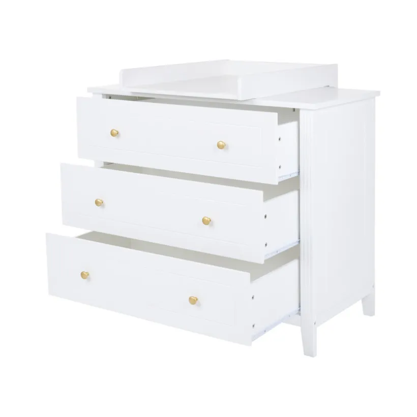 Plan à langer blanc pour commode Noah/Charlie/Mae