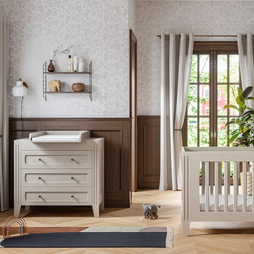 Plan à langer Milenne sable-beige