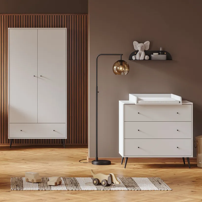 Plan à langer pour commode Blanca blanc