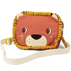 Pochette avec sangle Orange Jack le Lion
