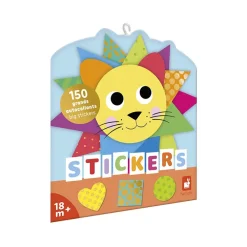 Pochette de 150 grands stickers Formes Géométriques