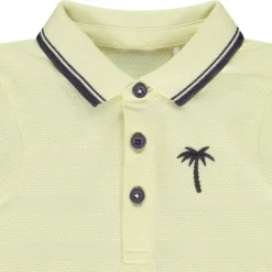 Polo manches courtes broderie fantaisie pour bébé garçon