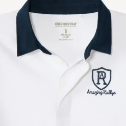 Polo manches courtes brodé pour garçon