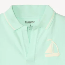 Polo manches courtes motifs fantaisie pour garçon