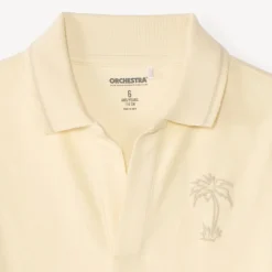 Polo manches courtes motifs fantaisie pour garçon