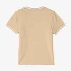 Polo manches courtes uni à col teddy pour bébé garçon