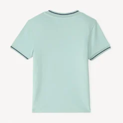Polo manches courtes uni à col teddy pour bébé garçon