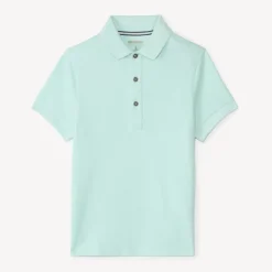 Polo manches courtes uni coton pour garçon