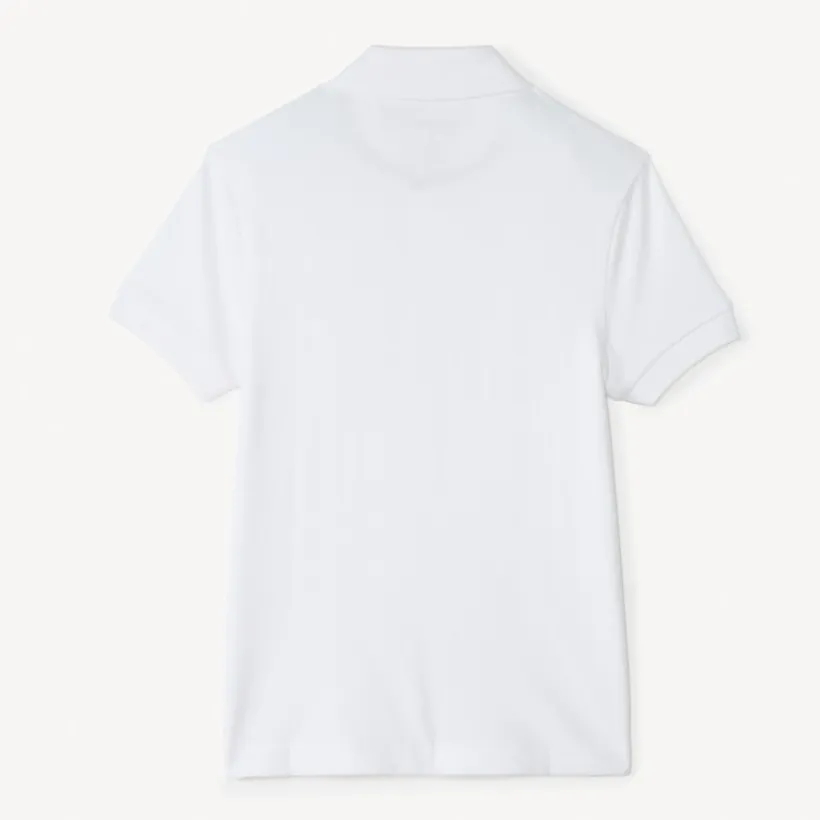 Polo manches courtes uni coton pour garçon