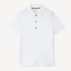 Polo manches courtes uni coton pour garçon