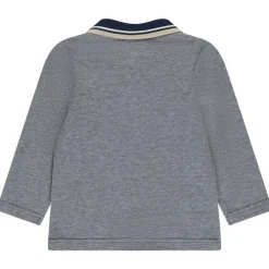 Polo manches longues piqué avec print pour bébé garçon