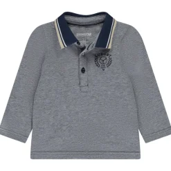 Polo manches longues piqué avec print pour bébé garçon
