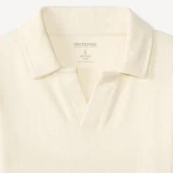 Polo manches longues uni pour garçon