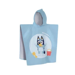 Poncho de bain imprimé Bluey 60 x 120 cm