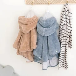 Poncho de Voyage Softy + Jersey Stone 9-36M