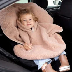 Poncho de voyage - Teddy+Pady jersey - Natural - 9/36 m