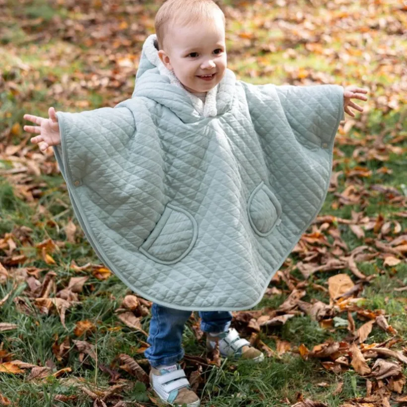 Poncho de voyage - Teddy+Pady jersey - Lunar - 9/36 m