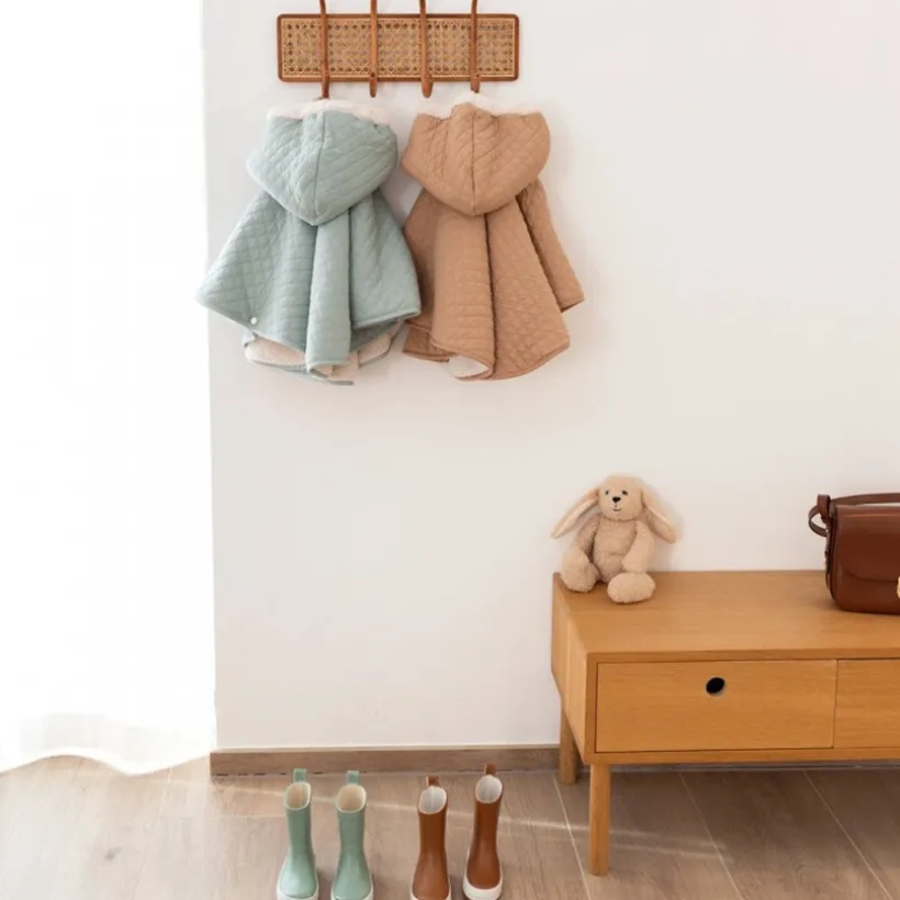 Poncho de voyage - Teddy+Pady jersey - Lunar - 9/36 m
