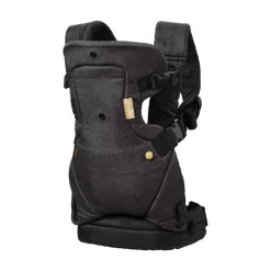 Porte-bébé Flip 4 en 1 en denim noir/or